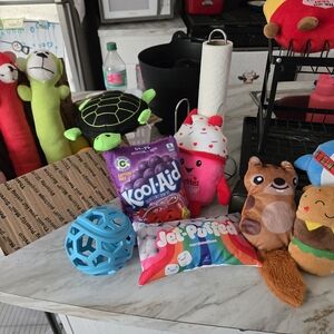 Colorful Plush Toy Set for Kids